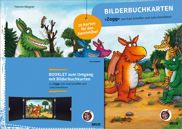 Bildkarten, Bilderbuch, Drachenspiel, Kamishibai, Kinderbuch