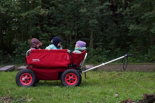 RAMBLER Krippenwagen Explorer 65, 5-Sitzer, rot RAMBLER Krippenwagen Explorer 65, 5-Sitzer, rot
