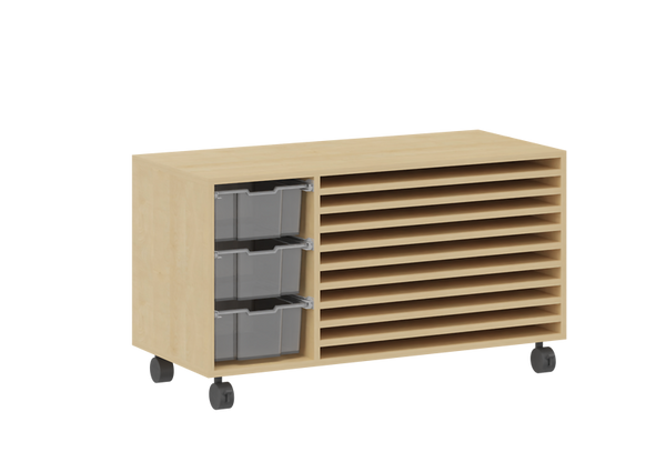 Kastenwagen, Schubkasten, Rollschrank, Tischaufsatz, Aufbewahrung