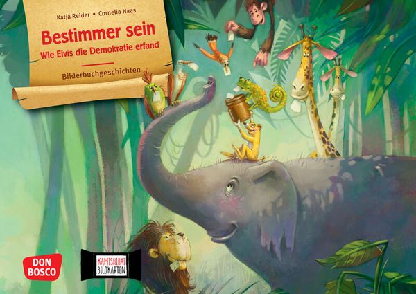 Kamishibai Bildkartenset - Bestimmer sein - Wie Elvis die Demokratie erfand Kamishibai Bildkartenset - Bestimmer sein - Wie Elvis die Demokratie erfand