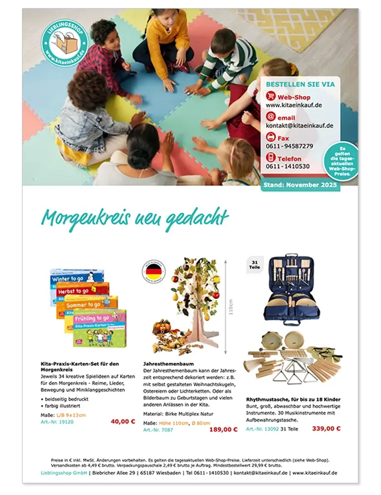 Titelbild des Morgenkreis-Flyers