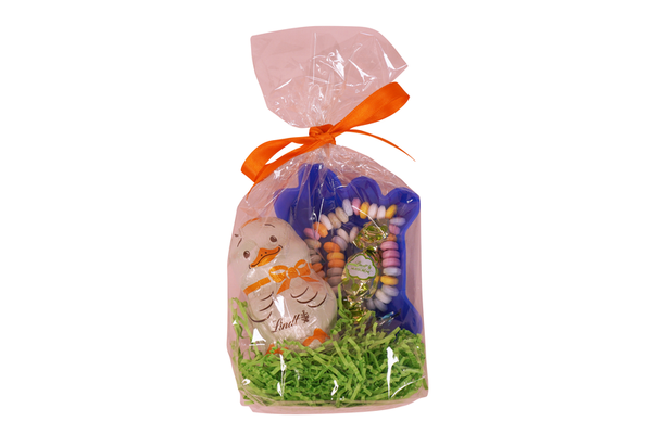 Osterdekoration, Schokooster, Süßigkeiten, Kuscheltiere-Verpackung, Geschenkset