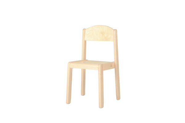 Kindergartenstuhl, stapelbar, Sitzhöhe 35 cm