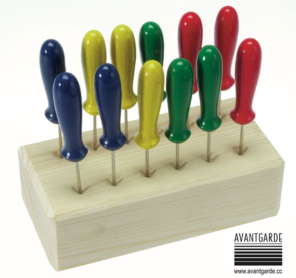 Prickelblock inkl. 12 Prickelnadeln Prickelblock inkl. 12 Prickelnadeln