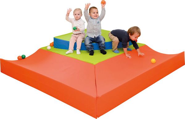 Kuschelecke, Wabbelmatte, Kindersport, Bunte Matte, Puzzlematte
