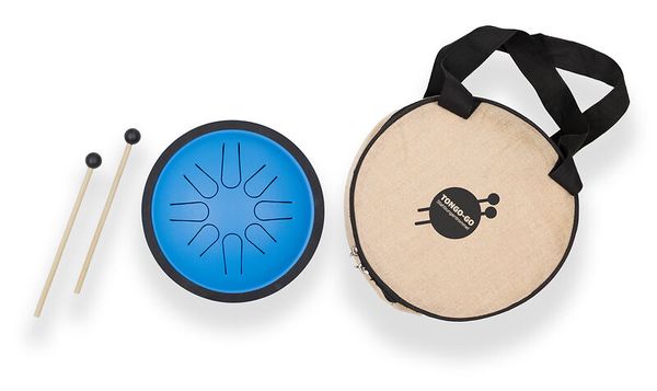 Stahlzungentrommel Komplett-Set Tongo-Go, 4-teiliges Set