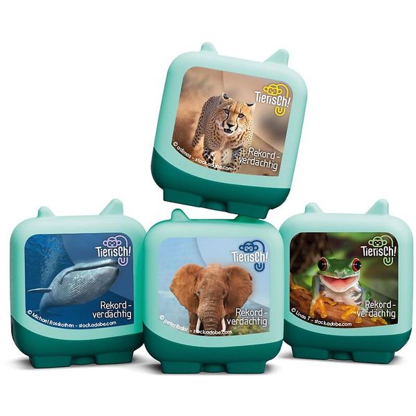 Tierfigur, Tierischer Kopf, Kleines Aquarium, Kunststoffbehälter, Rekord-verdächtig