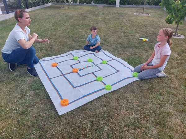 ALLDORO XXL Mühle & Dame, ca. 158 x 158 cm ALLDORO XXL Mühle & Dame, ca. 158 x 158 cm