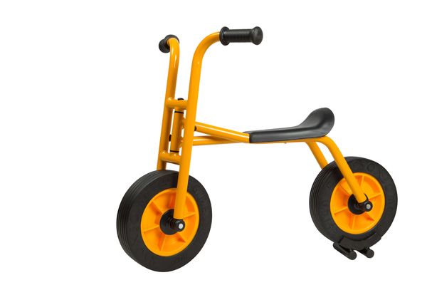 Kinderfahrrad, Dreirad, Pedalrad, Gelb, Stahlrahmen