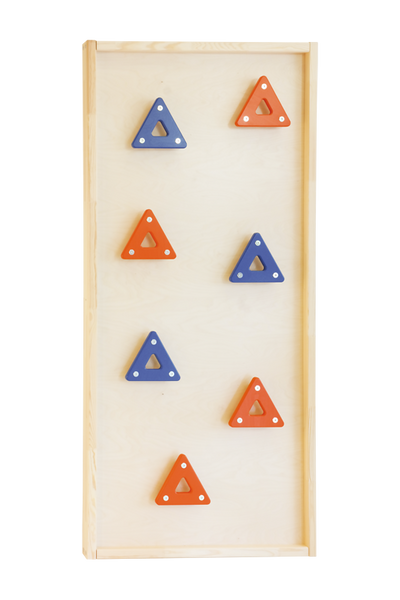Klettertafel Dreiecke