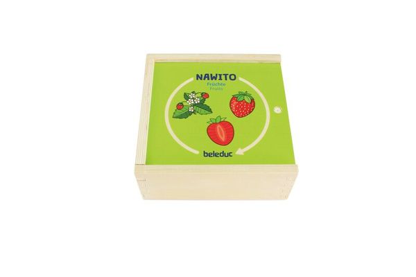 Nawito Puzzle - Früchte, 10 Puzzles mit je 3 Teilen, ab 4 Jahre Nawito Puzzle - Früchte, 10 Puzzles mit je 3 Teilen, ab 4 Jahre
