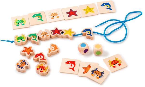 TOYS FOR LIFE lace the sea animals - Meerestiere anordnen, ab 3 Jahre