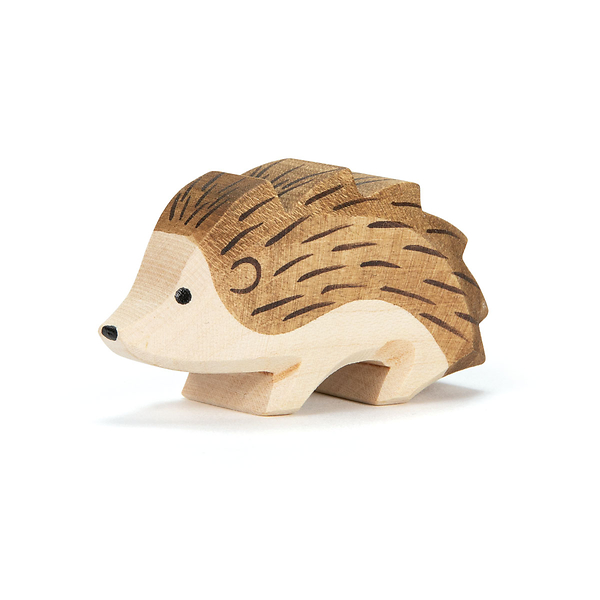 Holzfigur, Igel, Tierfigur, Holzspielzeug, Kleine Figur