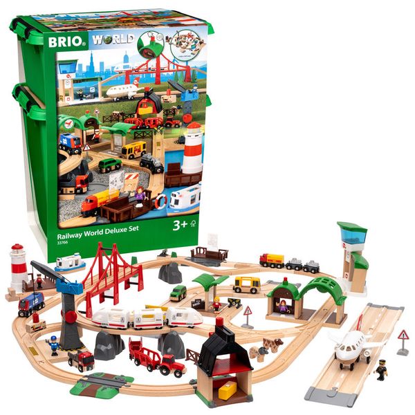 BRIO Großes Premium Set in Kunststoffboxen (106 Teile), ab 1 Spieler, ab 3 Jahre BRIO Großes Premium Set in Kunststoffboxen (106 Teile), ab 1 Spieler, ab 3 Jahre