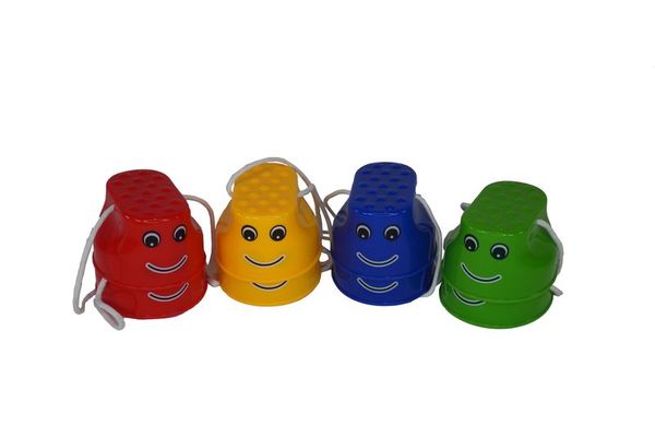 Eimer, bunt, Kinderspielzeug, stapelbar, klein