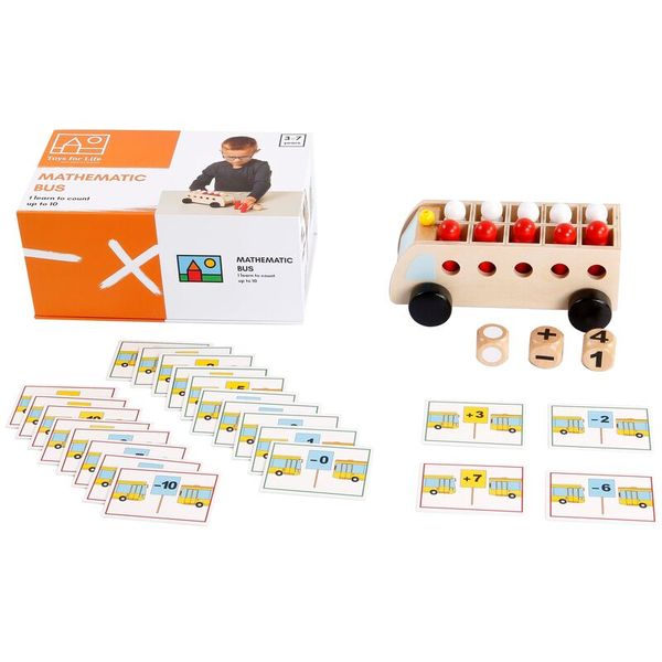 TOYS FOR LIFE mathematic bus - Mathematik Bus, ab 3 Jahre