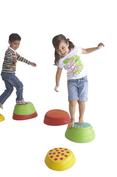 Balanciersteine in Regenbogenfarben, 6er-Set Balanciersteine in Regenbogenfarben, 6er-Set