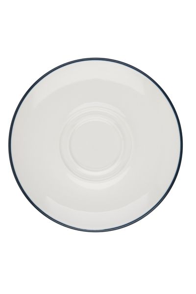 ID Fine Modest Navy Untertasse, 16 cm, 12 Stück