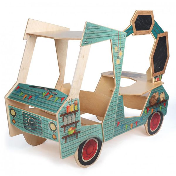 ERZI Foodtruck aus Holz,Indoor,  LxBxH: 93,8 x 173,3 x 136,7 cm ERZI Foodtruck aus Holz,Indoor,  LxBxH: 93,8 x 173,3 x 136,7 cm