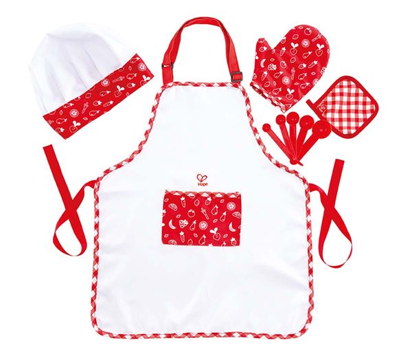 HAPE Chefkoch-Set inkl. Schürze, Kochmütze