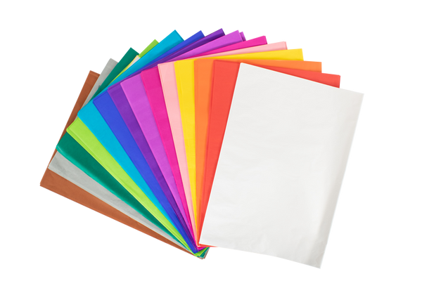 Farbpapier, Bastelpapier, Papierbogen, Sortierte Farbtöne, Farbenvielfalt