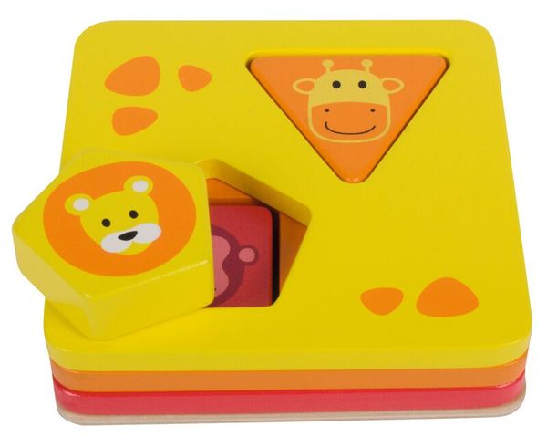 Steckspiel / Puzzle Stacky Tower, 11 Teile, ab 2 Jahre Steckspiel / Puzzle Stacky Tower, 11 Teile, ab 2 Jahre