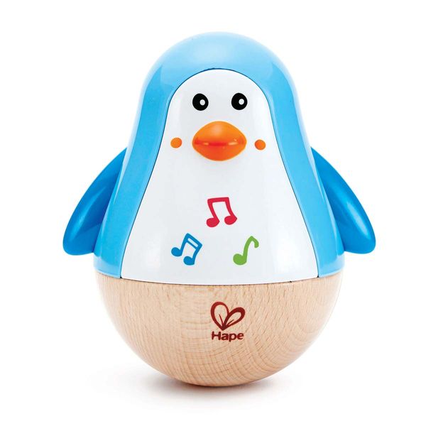 Pinguin, Spielzeug, Holz, Klaviermusik, Bunt