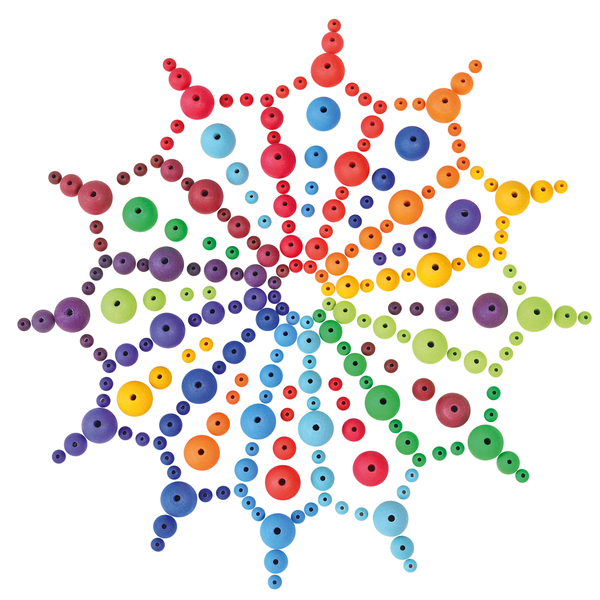 GRIMM´S 180 Holzperlen, Ø 2 cm, ab 3 Jahre GRIMM´S 180 Holzperlen, Ø 2 cm, ab 3 Jahre