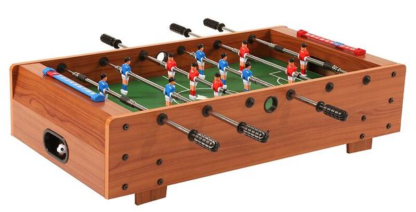 Mini-Tischkicker mit Teleskopstangen, ab 3 Jahre, Farbe wählbar