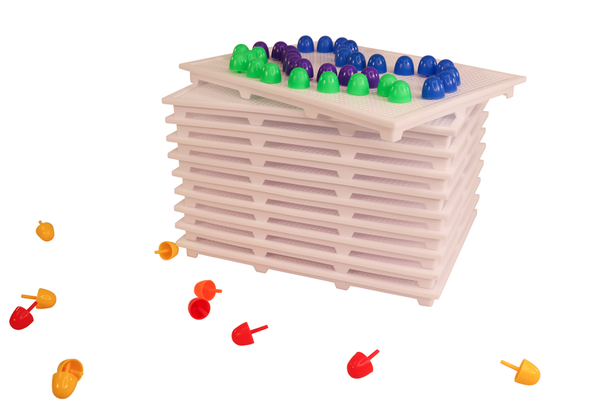 Steckmosaik-Platten, rechteckig, groß, 10 Stück, 27,5 x 19,5 cm Steckmosaik-Platten, rechteckig, groß, 10 Stück, 27,5 x 19,5 cm