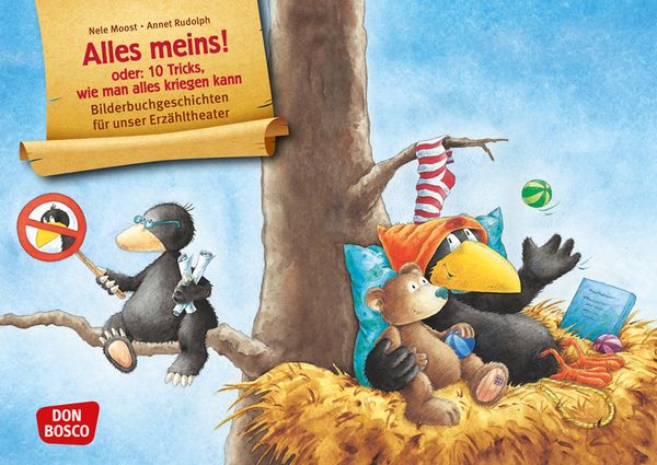 Kinderbuch, Vogel, Nashorn, Vogelminus, Hügelnest