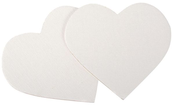 Herzform, Herz-Form, Papierunterlage, Stoffherz, Herzaufkleber