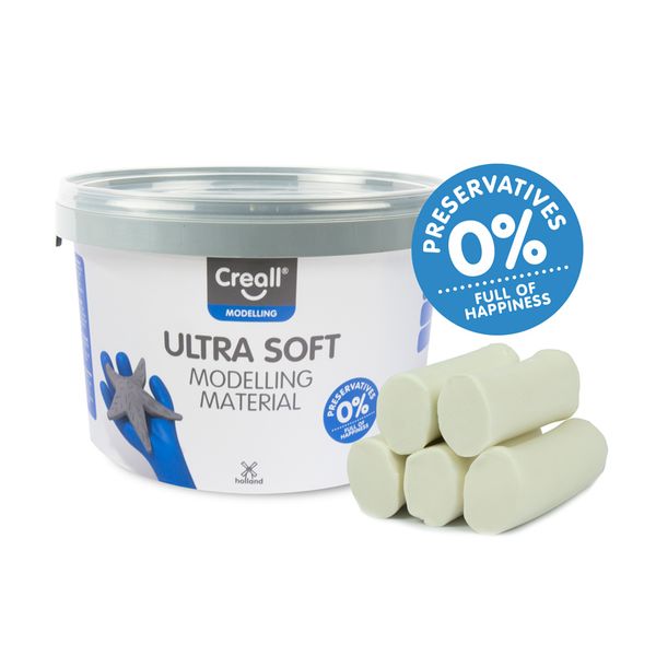 Ultra Soft, Modelliermasse, Kunstharz, Modelliermaterial, 0% Konservierungsstoffe