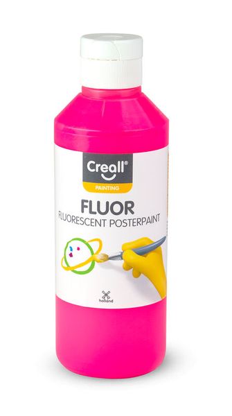 CREALL Fluoreszierende Leuchtfarbe, 250 ml, Farbe wählbar