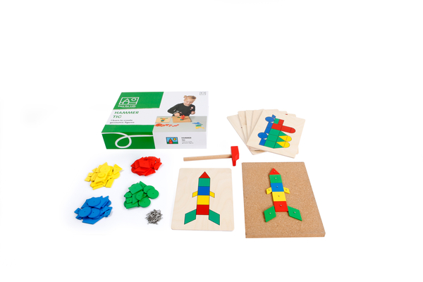 TOYS FOR LIFE hammer tic - Hämmerchen-Spiel, ab 3 Jahre (SONDERANGEBOT)
