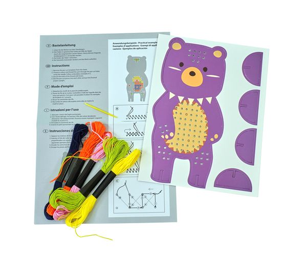 Kreuzstich-Bastelset, ca. 21 x 18 cm, Motiv wählbar Kreuzstich-Bastelset, ca. 21 x 18 cm, Motiv wählbar