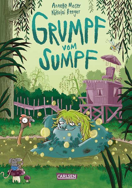 Kinderbuch, Cover, Mutantenmonster, See, Wald