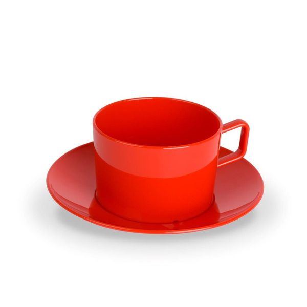 KINDERZEUG Tasse mit Untertasse 0,2 l, 6 Stk.