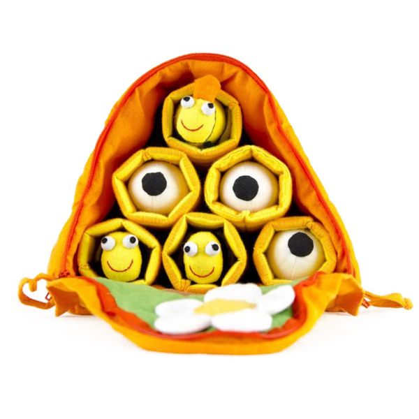 Bienen, Bienenspielzeug, Wabenkette, Rucksack, Bildungs Spielzeug