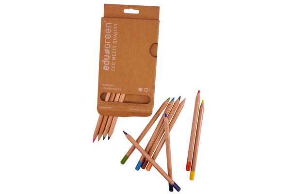 Edugreen Kartonetui, 12 Farben Edugreen Kartonetui, 12 Farben
