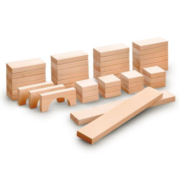 ERZI Bausteine Maxi aus Holz, 41 Bausteine, ab 1 Jahr ERZI Bausteine Maxi aus Holz, 41 Bausteine, ab 1 Jahr