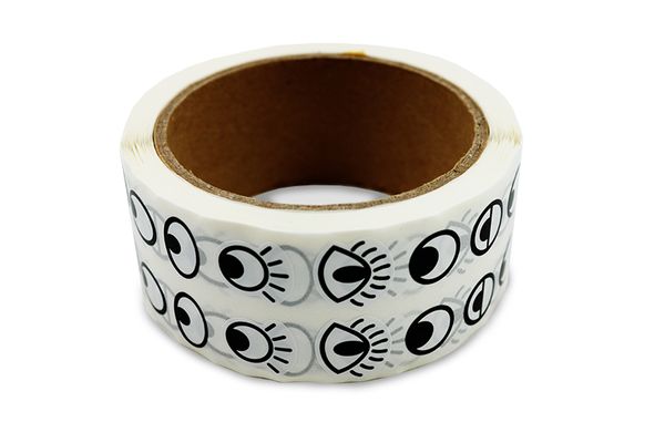 Klebeband, Wasband, Muster, Augen-Pattern, Transparent, Druckband