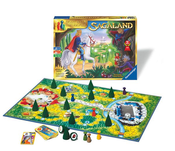 RAVENSBURGER Sagaland, 2-6 Spieler, ab 6 Jahre RAVENSBURGER Sagaland, 2-6 Spieler, ab 6 Jahre