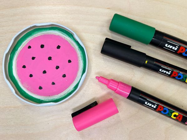 POSCA Stifte 8er Etui-Grundfarben, medium, 1,8 - 2,5 mm