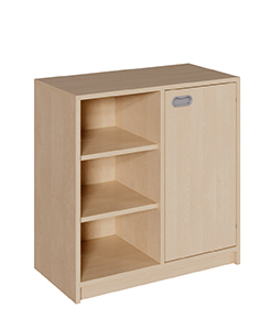 Regal Wilma mit einer Tür, Höhe 80 cm Regal Wilma mit einer Tür, Höhe 80 cm