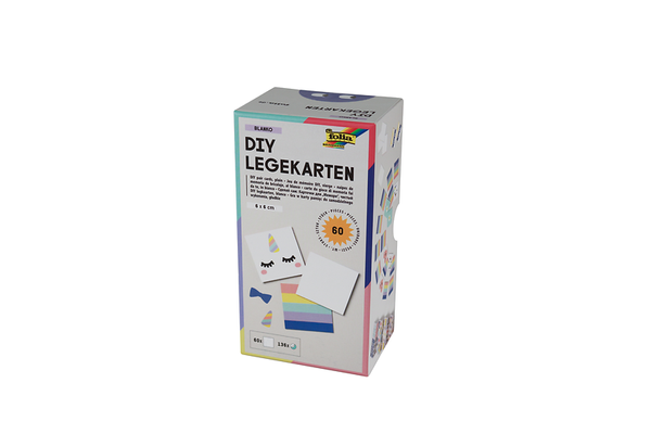 DIY, Legekarten, Papier, Karten, 60 Stück