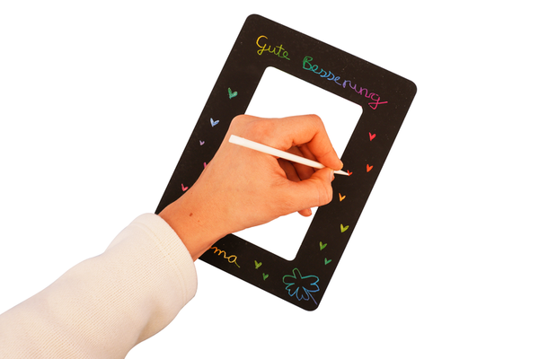 Kratzbilder Bilderrahmen, 10 Stück Kratzbilder Bilderrahmen, 10 Stück