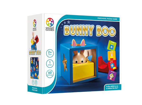 puzzle spiel, hase, box, blauer würfel, kinderspielzeug
