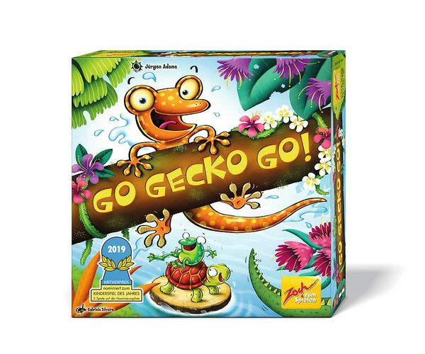 Go Gecko Go! Brettspiel, 2-4 Personen, ab 6 Jahre Go Gecko Go! Brettspiel, 2-4 Personen, ab 6 Jahre