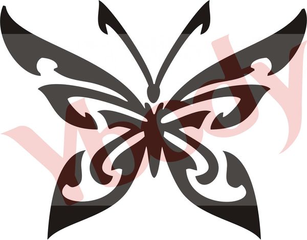 Glitzertattoo Schablonen, 10 Stück, Motiv wählbar (SONDERANGEBOT)